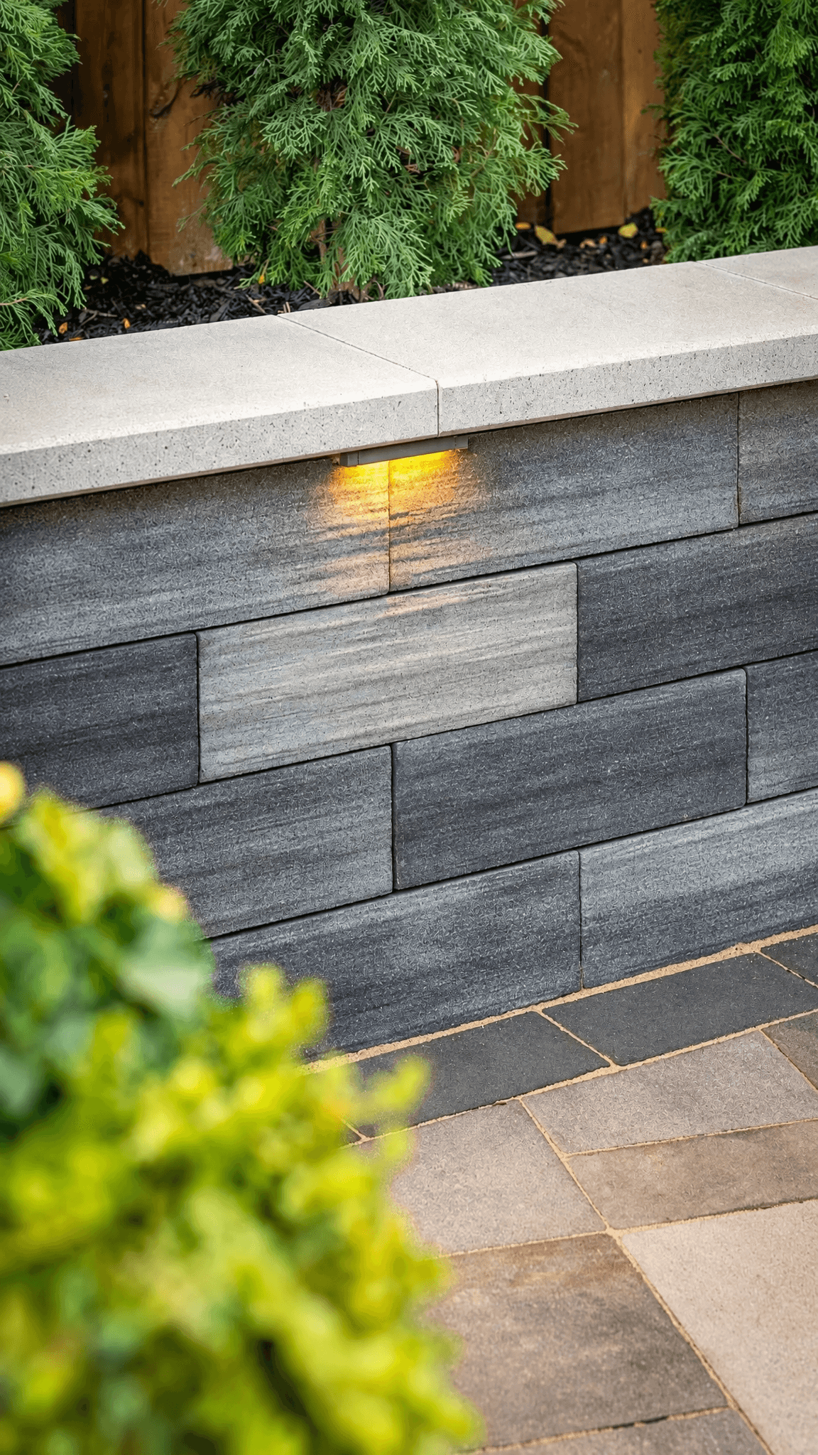 Retaining Walls & Flowerbeds